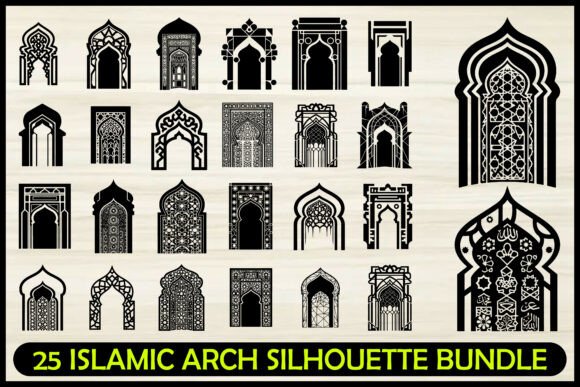 25 Ornate Islamic Arch SVG Bundle: A Designer’s Real-World Review