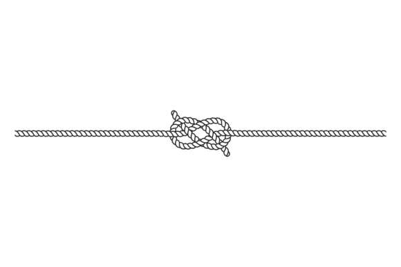 Eight Knot on Navy Cord: Nautical Decora for Local Business Branding