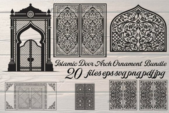 Islamic Door Arch Ornament Bundle Review for Real Embroidery Projects