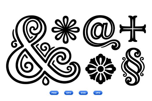 Ornate Ampersand Ornaments: Elegant Graphics for Editorial and Web Design